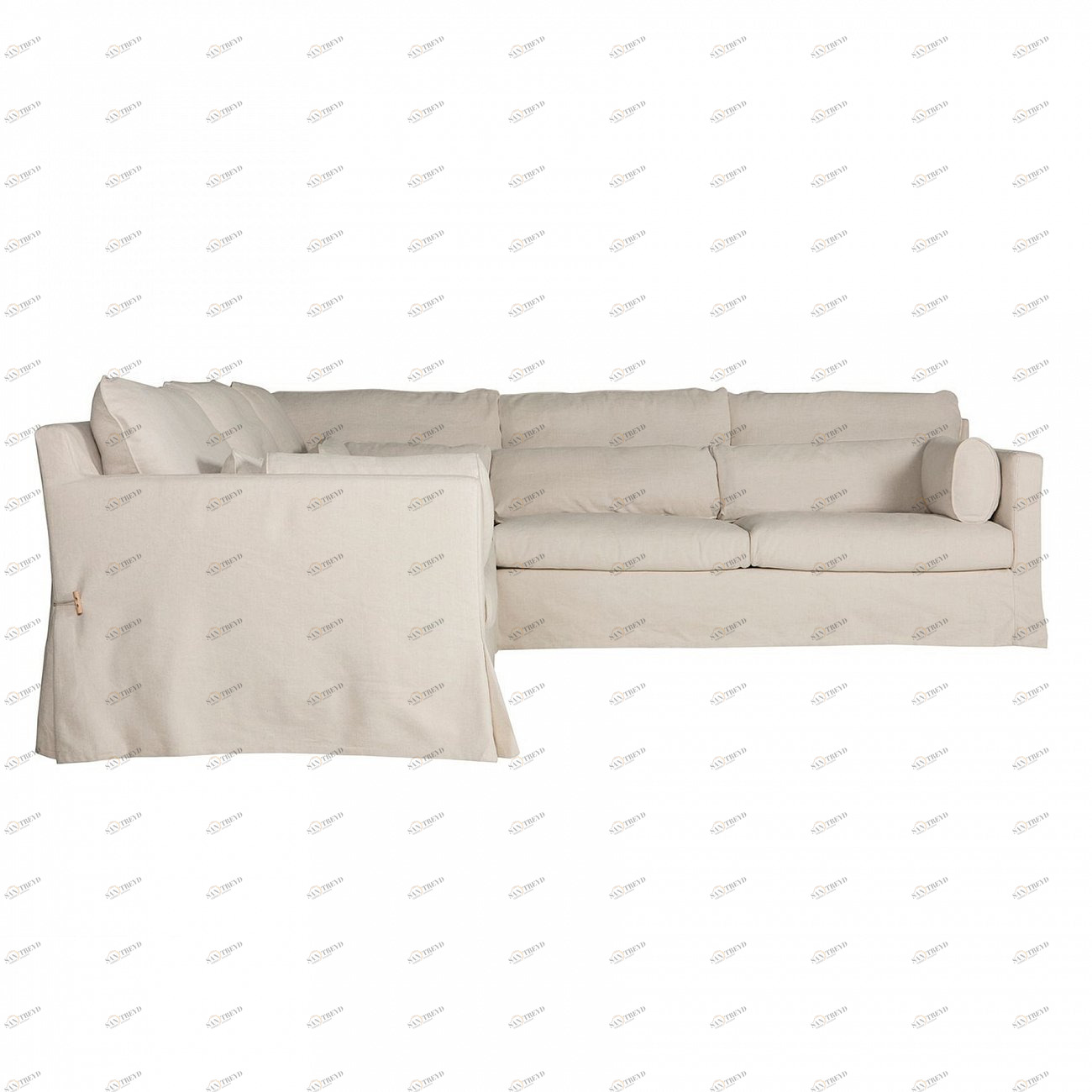 Диван Sara угловой молочный SITS ДИЗАЙНЕРСКИЕ, SARA 192331 Молочный 