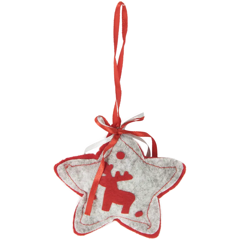 Ёлочное украшение «Звезда» 10 см Santreyd STLM-2196477