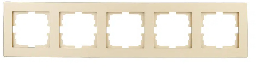 VESNA Рамка 5-ая горизонтальная без вст золото