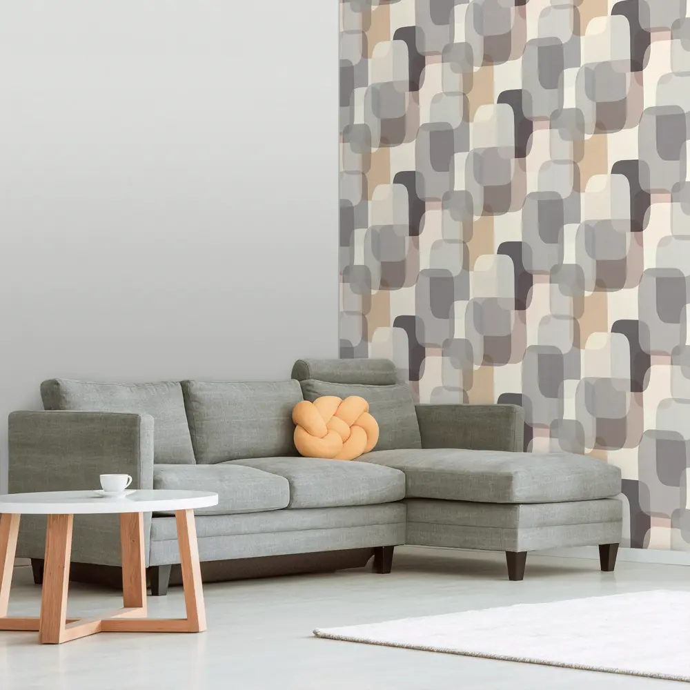 Обои флизелиновые Deco-Deco Studio серые 1.06 м DD6027-24 STLM-2092074 - Вид №3