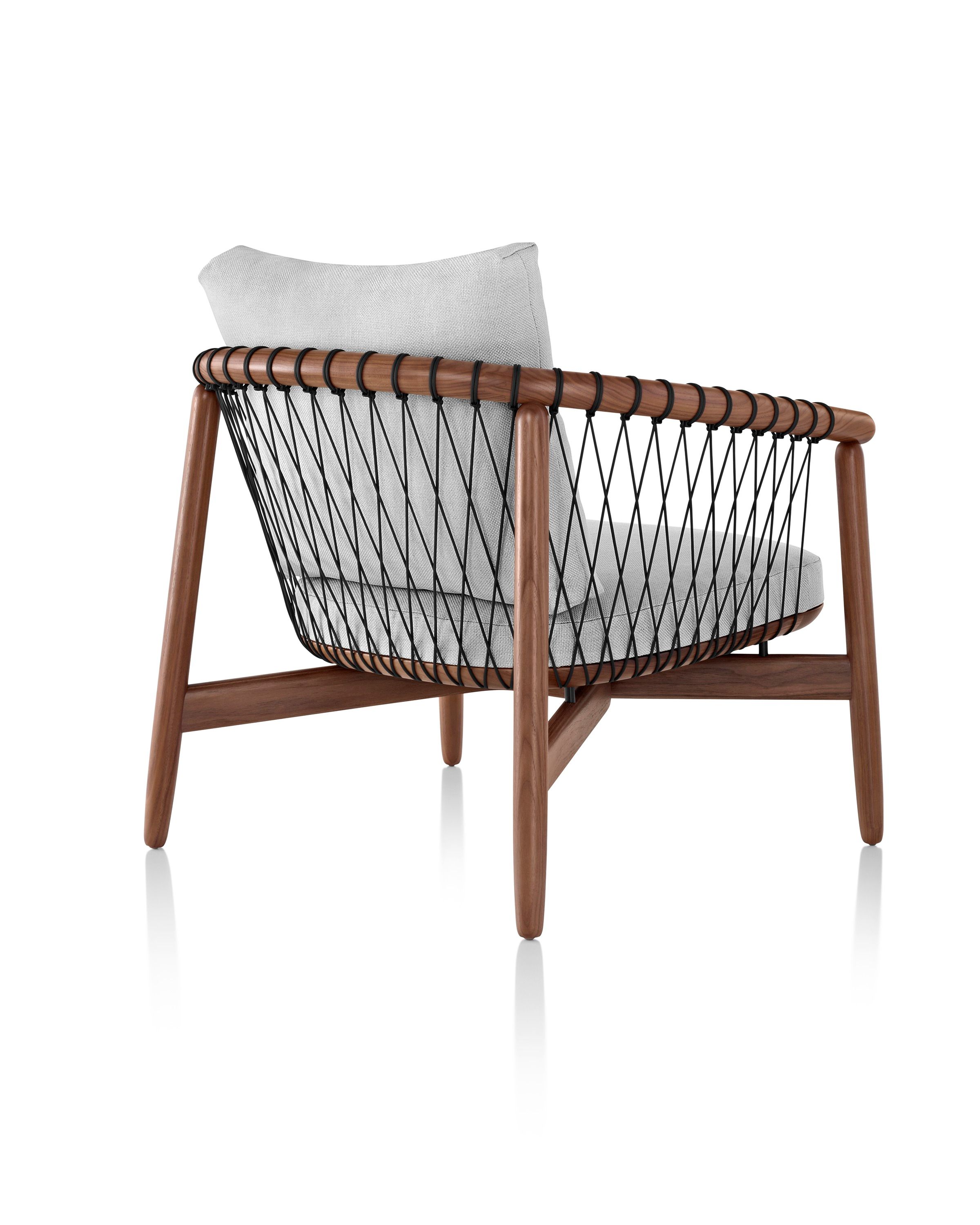 Кресло из дерева и ткани с подлокотниками Herman Miller Crosshatch ARCH-00123148 - Вид №26