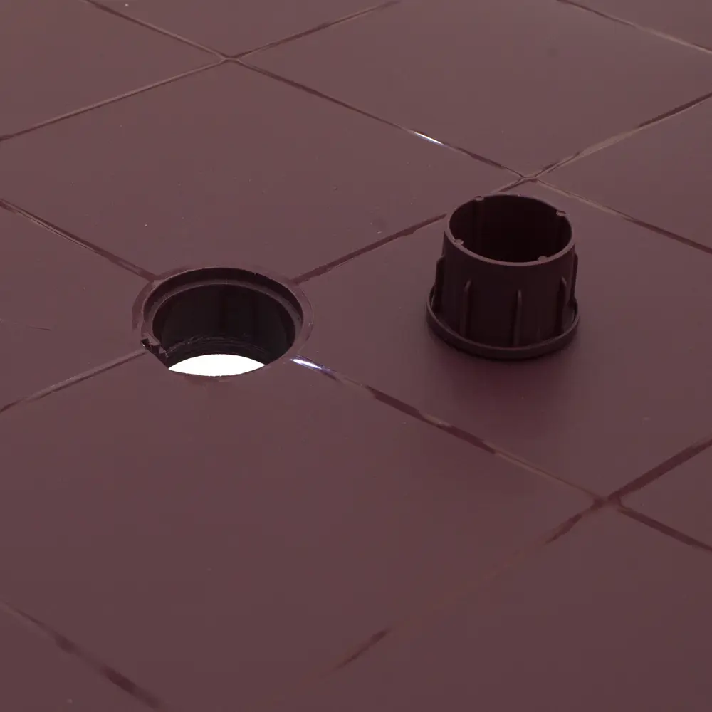 Стол садовый «Элис», пластик, цвет бордо Santreyd STLM-2147509 - Вид №1