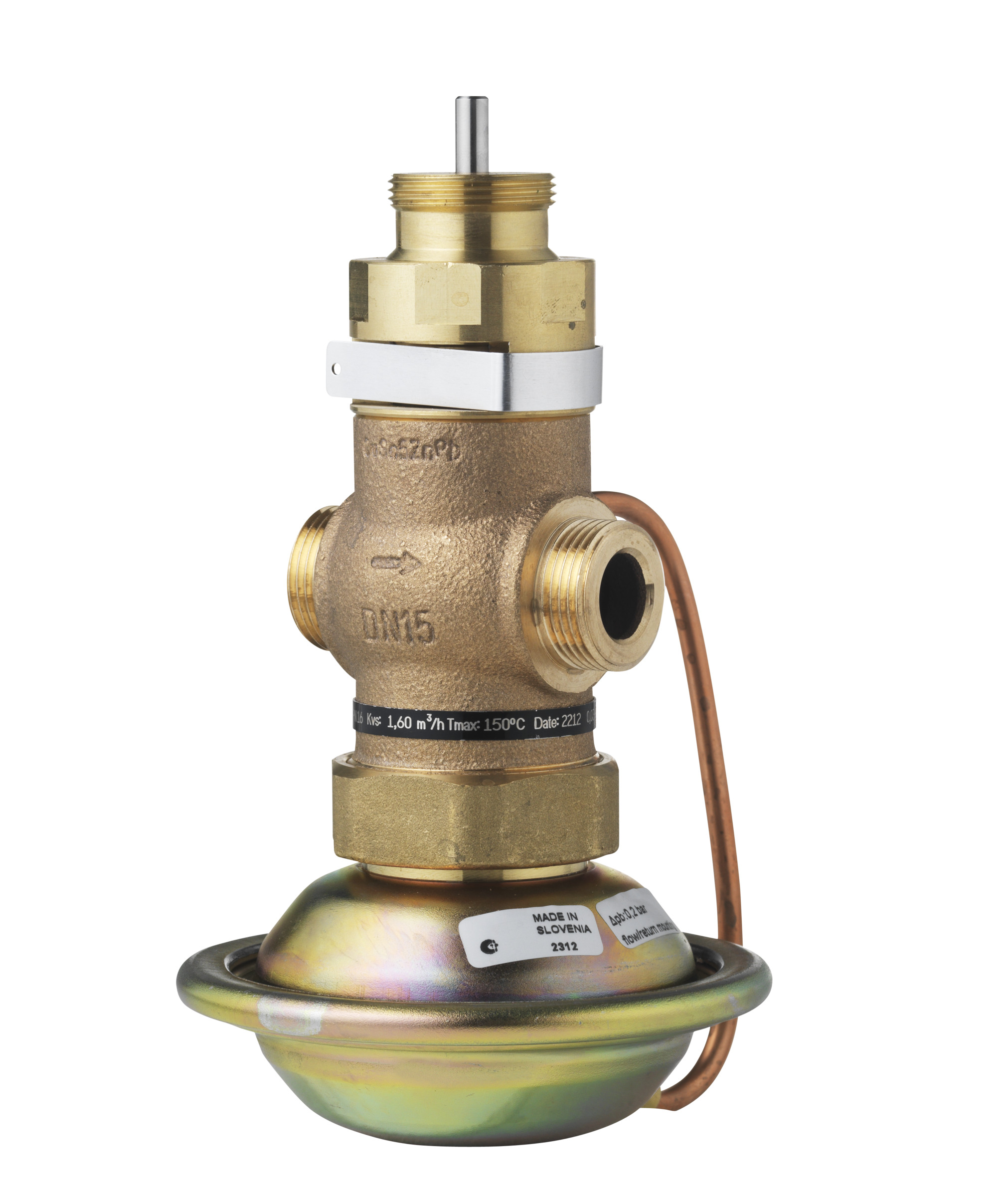 Danfoss Клапан регулирующий комбинированный AVQM с наружной резьбой или фланцевый Комб. р-рAVQM PN16 20/6,3//0,2/резьб. 003H6738  - Вид №7