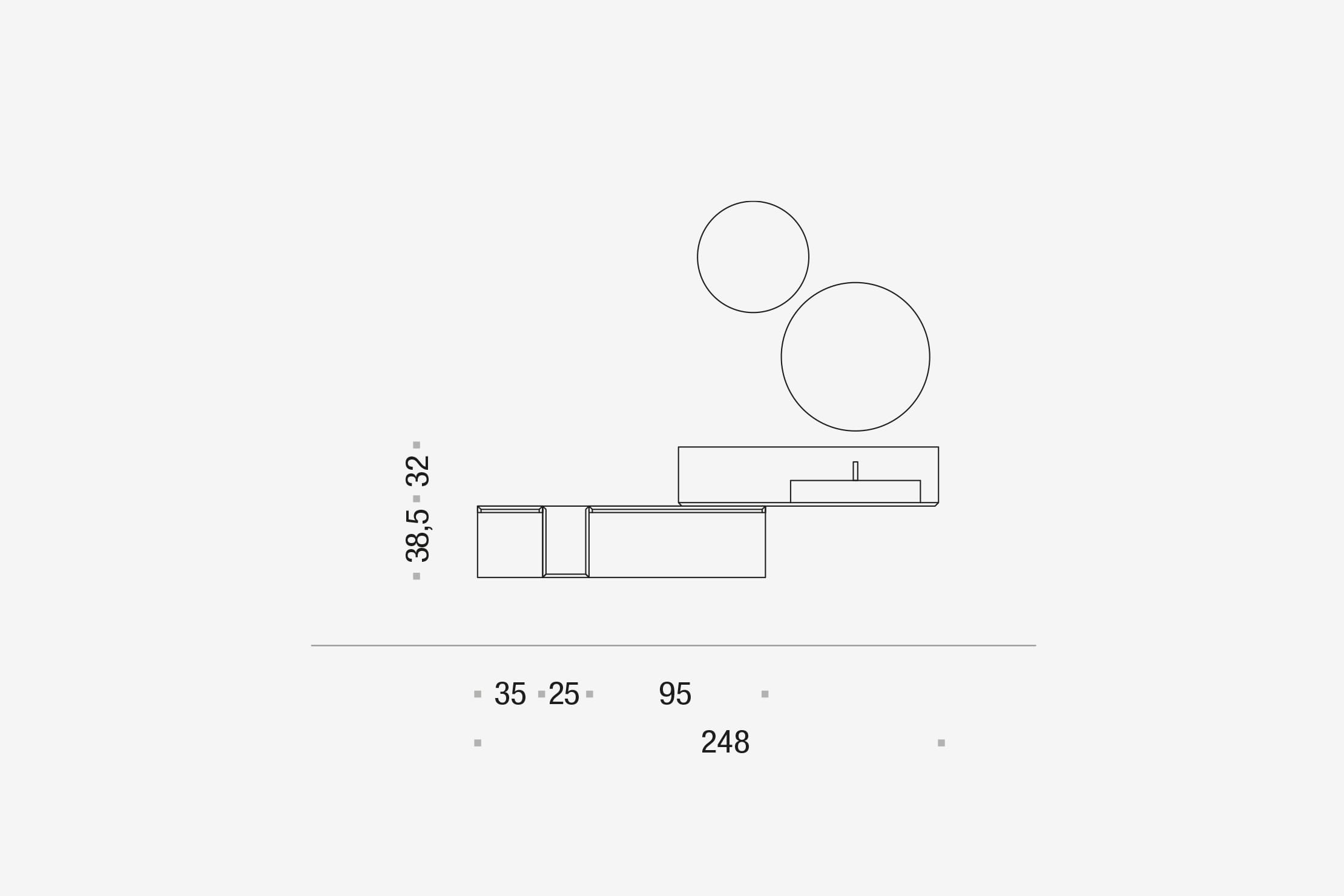 Комплект мебели 03 Arcom Dafne STARC154 - Вид №3