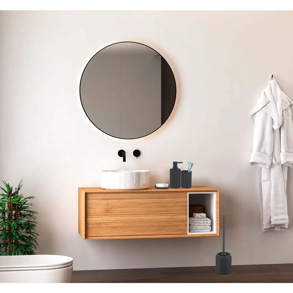 Ёршик для унитаза Swensa Grid - элегантное решение для современной ванной 89350256 STLM-0996362 - Вид №3