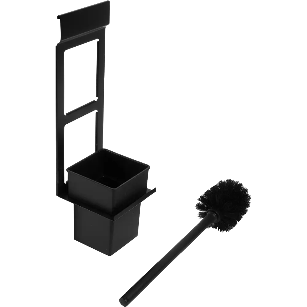 Ёршик для унитаза Swensa Lund для рейлинга цвет чёрный STLM-2117987 - Вид №2