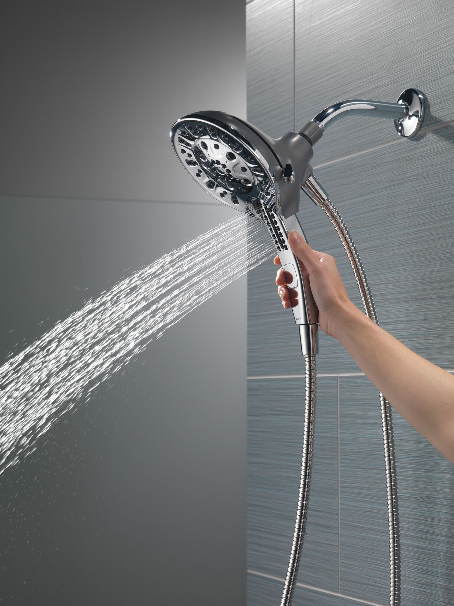 Душевая лейка Palm® с 5 струями Delta Faucet 75505WH - Вид №8