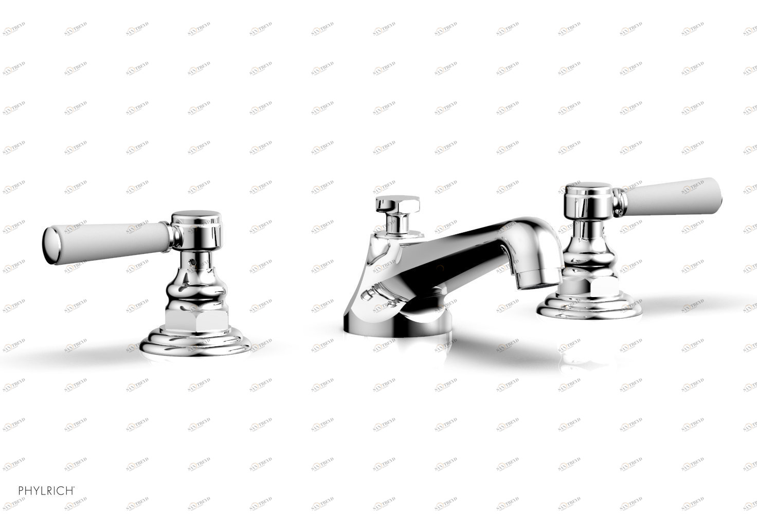 Комплект и ручки HEX TRADITIONAL Phylrich  500-03-026X050 Хромированный 