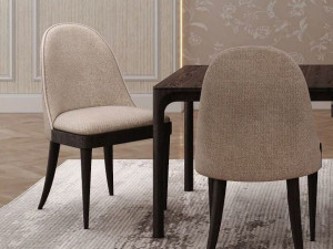 Мягкий стул из ткани