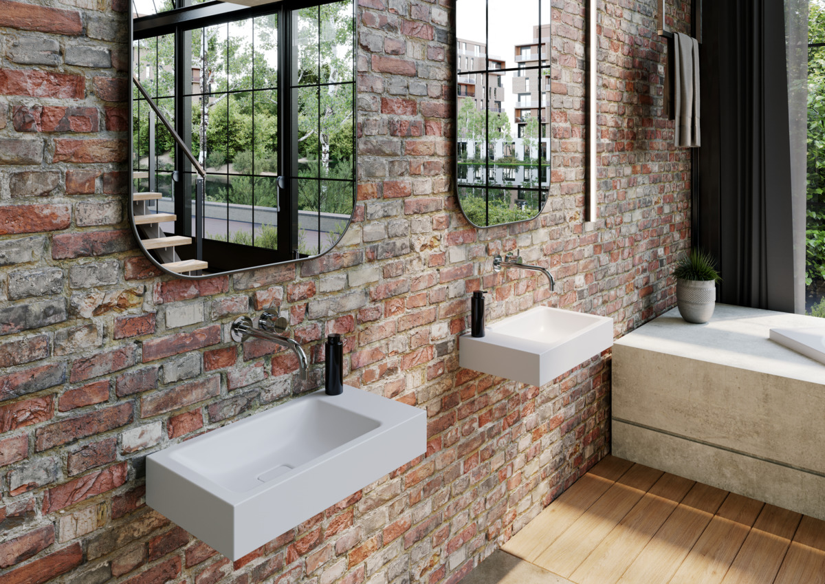 Умывальник KALDEWEI Сталь эмалированная 3073 445 теплый серый 10 30733319445 - Вид №6