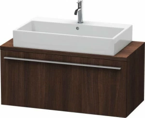 XL540405353 X-Large Тумбочка для компактной консоли Каштан темный, декор