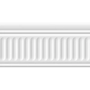 Бордюр KREAFORTA Руасси 9.9x20 см глянцевый цвет белый 89416468 STLM-2043471
