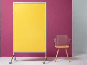 Алюминиевый мобильный офис перегородка на колесах