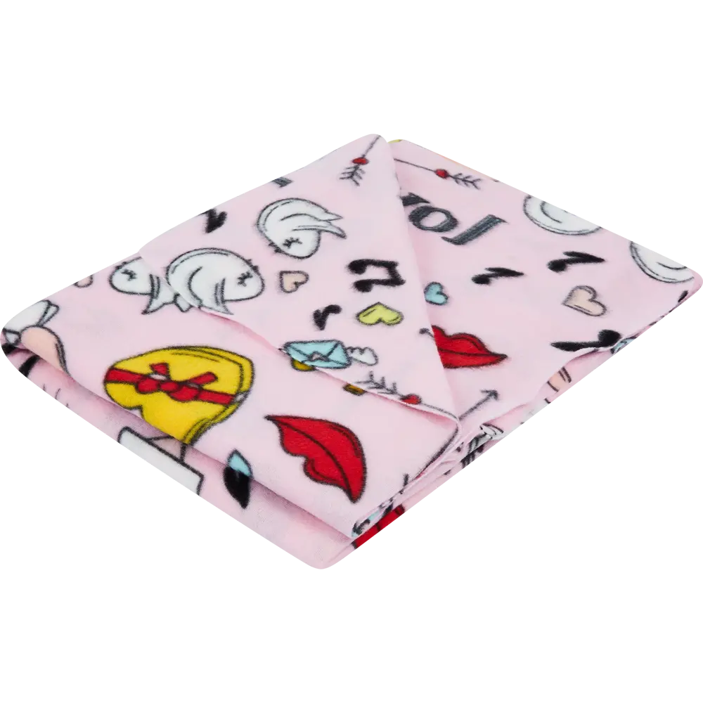 Плед Little Bird 120х150 см флис цвет разноцветный Ardenza STLM-2033408
