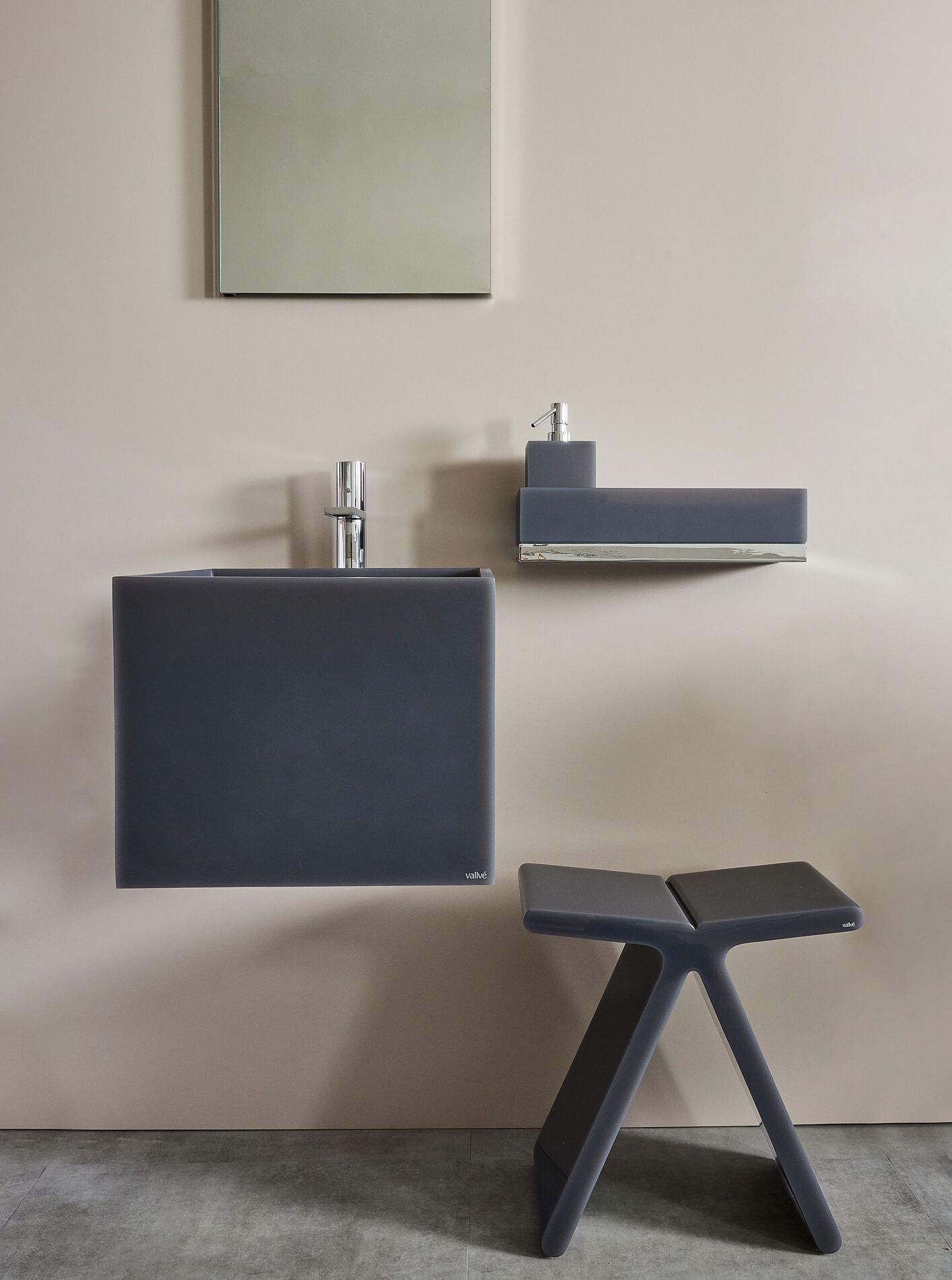 Полка для ванной из смолы Vallvé USE ARCH-00014027 - Вид №2