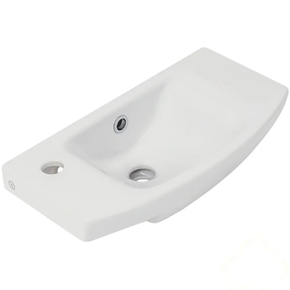Раковина Gustavsberg Logic с отверстиями слева, 50x26,5 см Без серии STLM-2044859
