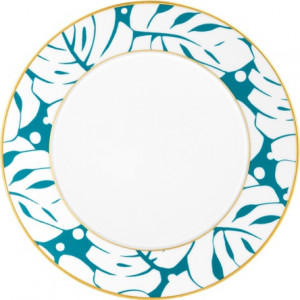 10564640 Furstenberg Набор тарелок обеденных Furstenberg "Ореол цветной" 29см, 4 шт (4цв) Фарфор, Керамика