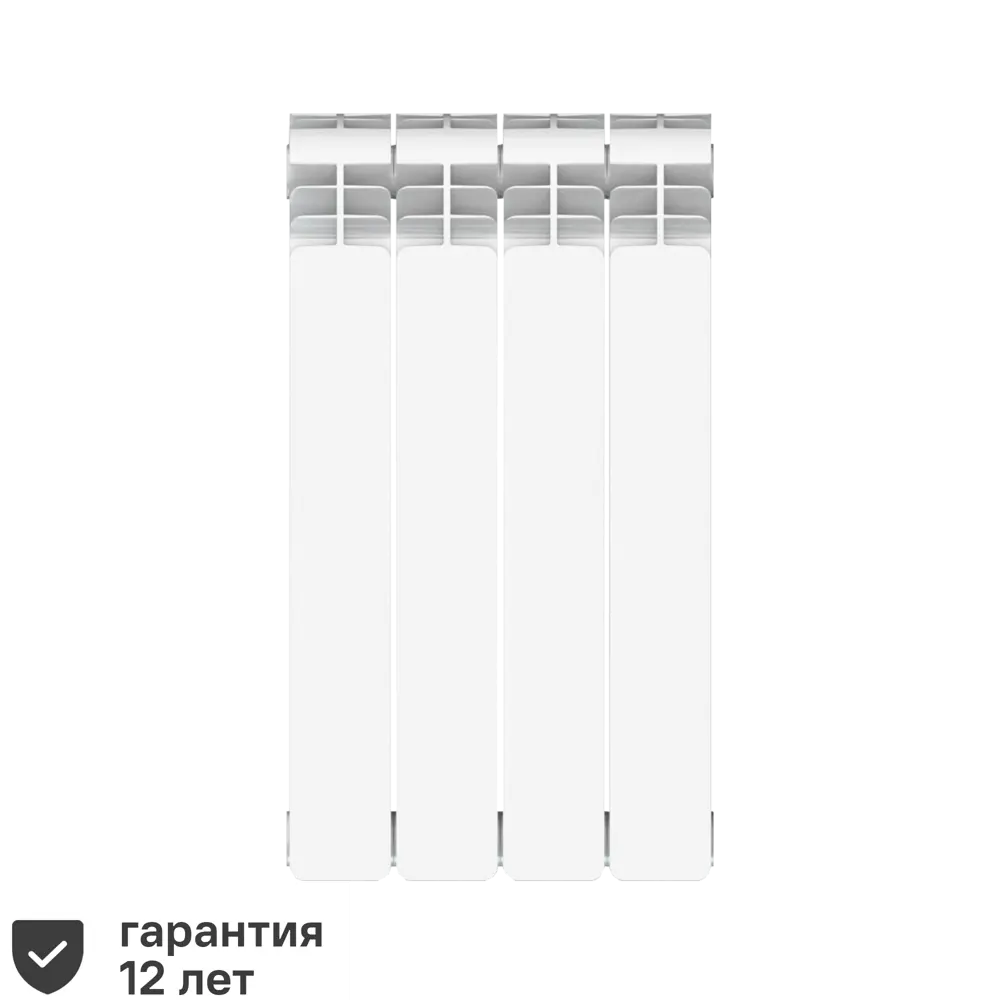 Equation Aluminium 500/90 - 4-секционный алюминиевый радиатор для эффективного отопления 18360590 STLM-0010510