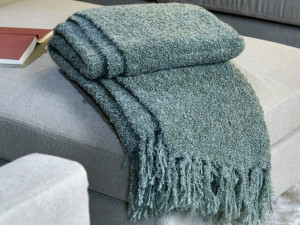 Шерсть сплошной цвет плед