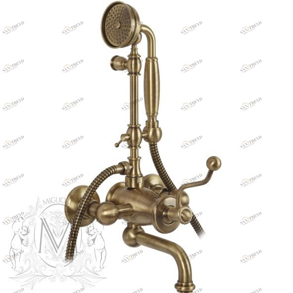 Смеситель MIGLIORE Vivaldi ML.VIV-9902.BR для ванны/душа, бронза 