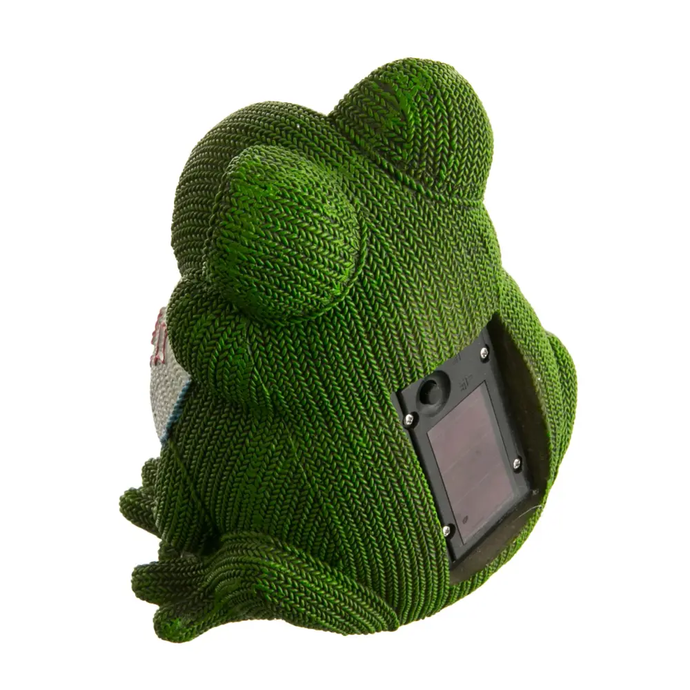 Светильник на солнечных батареях Knitfrog, 16 см, полирезина Santreyd STLM-2068560 - Вид №1