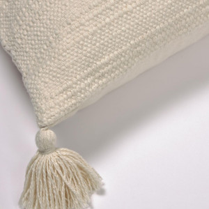 099961 Чехол для подушки 45х45 плотный хлопок бежевого цвета La Forma Devi