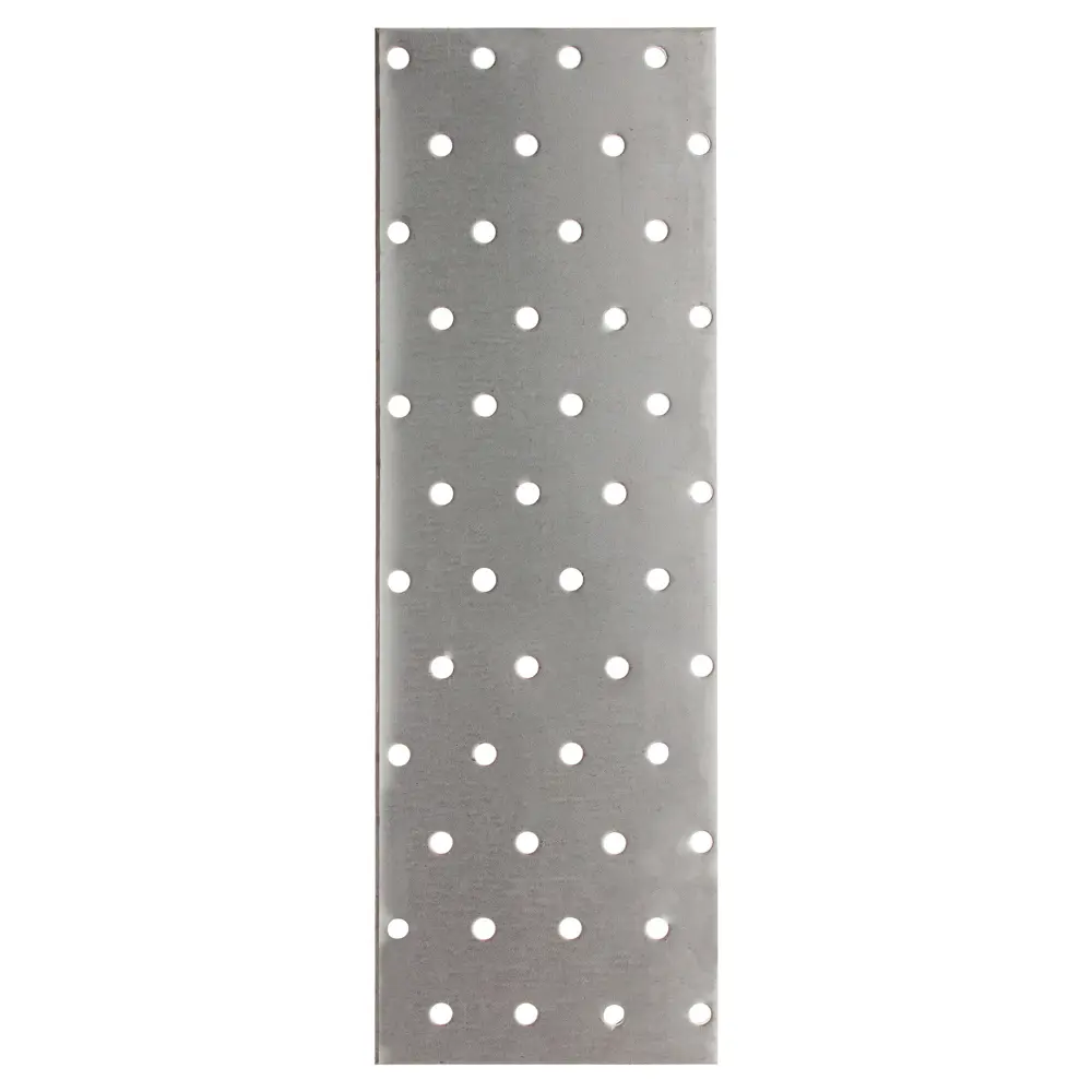 Пластина соединительная 80х240х2 мм, оцинкованная сталь КРЕПКО-НАКРЕПКО STLM-2080146 - Вид №1