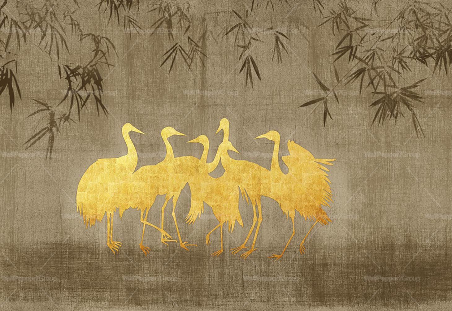 Восточные обои ПВХ бесплатно, экологически чистые, моющиеся WallPepper KIGO ARCH-00032876 - Вид №4