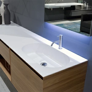 CP254180ARENA Подвесная раковина настенная овальная Antoniolupi  белая