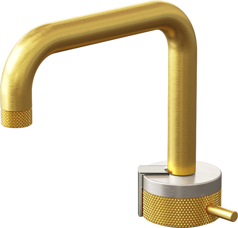 E-11500-R1BNi-L2PC-BAU Однорычажный прогрессивный смеситель для раковины - излив 15,3см GRAFF MOD+