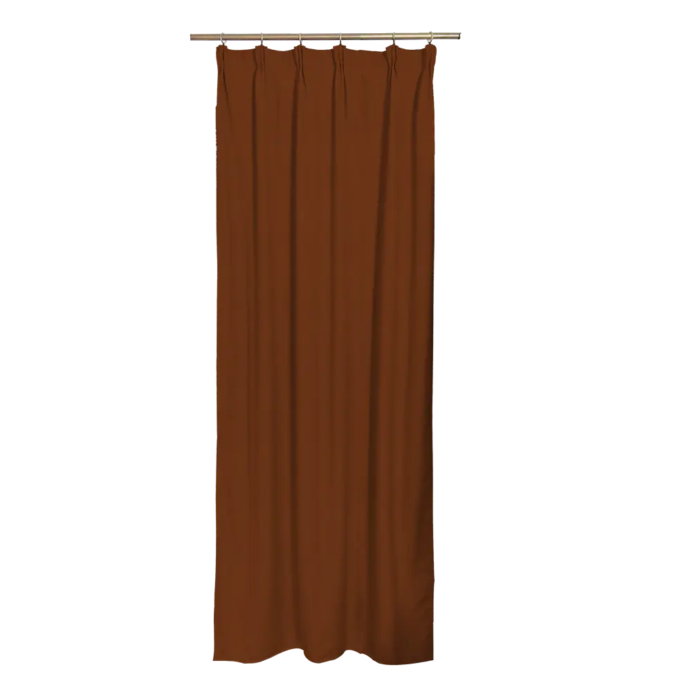 Штора на ленте Rosario 160x280 см цвет оранжевый 83406963 STLM-2061317 INSPIRE 