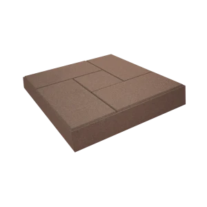 Плитка тротуарная Винт 300x300x60 мм коричневый 82907320 STLM-2180851