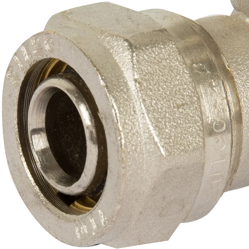 Тройник переходной Valtec 26x20x20 мм никелированная латунь VTM.331 STLM-2032744 - Вид №2