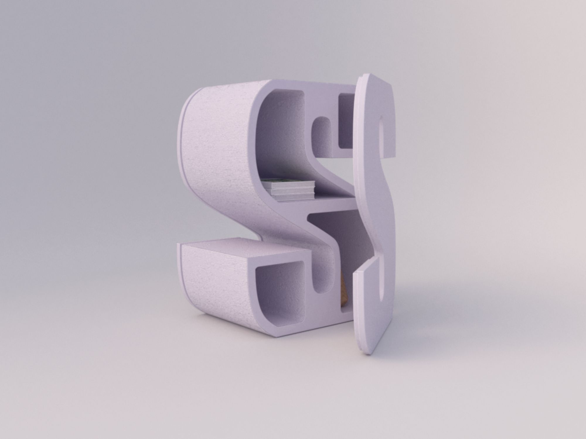 Мебель контейнеры в бетонной конструкции Voltan 555 ARCH-00021949 - Вид №131