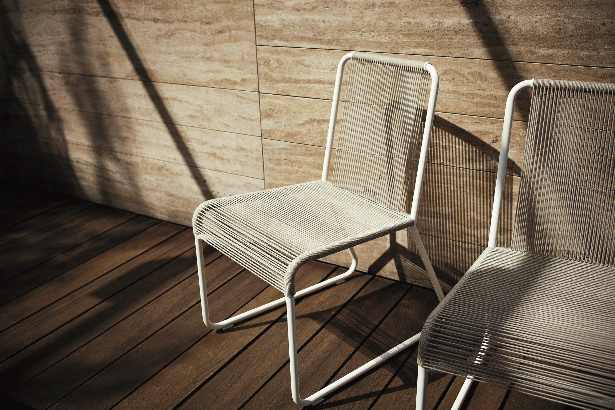 Веревочный стул для сада RODA Harp ARCH-00112743 - Вид №2