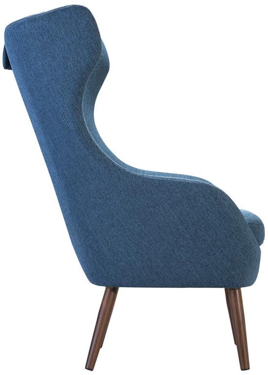 1375 Кресло Сканди-2 Блю Арт R-HOME 40172231h_БлюАрт - Вид №2