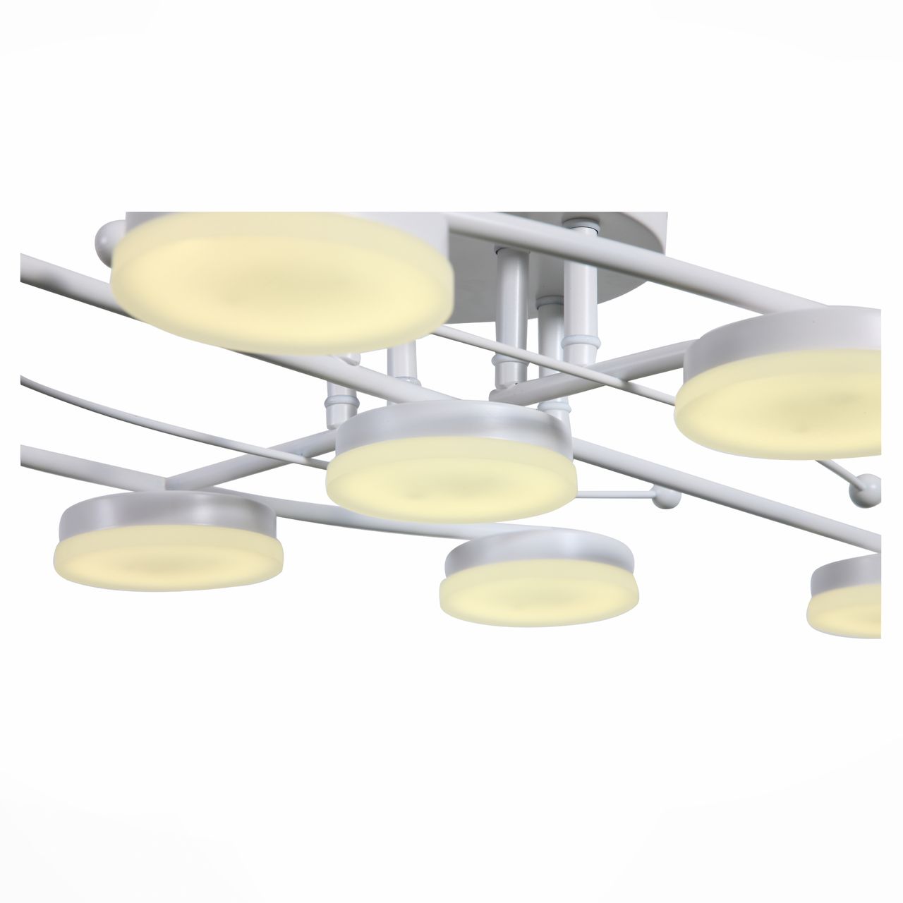 Потолочная светодиодная люстра ST Luce Rugiada SL921.502.09 ST LUCE ДИЗАЙНЕРСКИЕ, RUGIADA 109089 Белый  - Вид №1