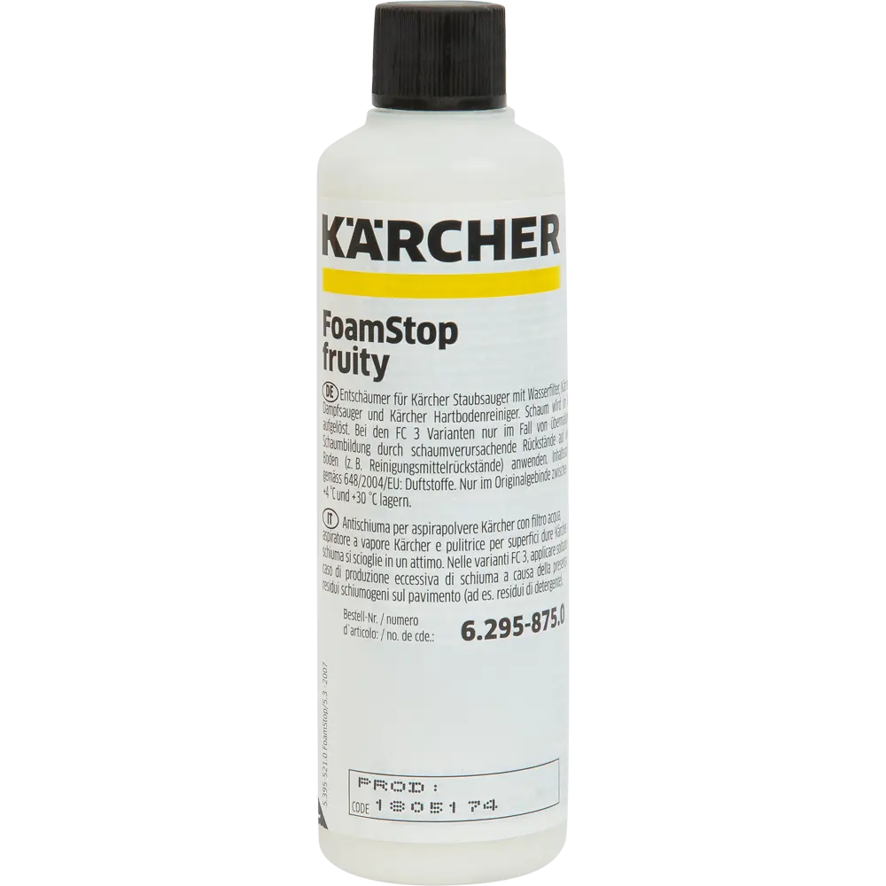 Пеногаситель для пылесосов Karcher Foamstop Fruity 125 мл 84780304 STLM-2053922 