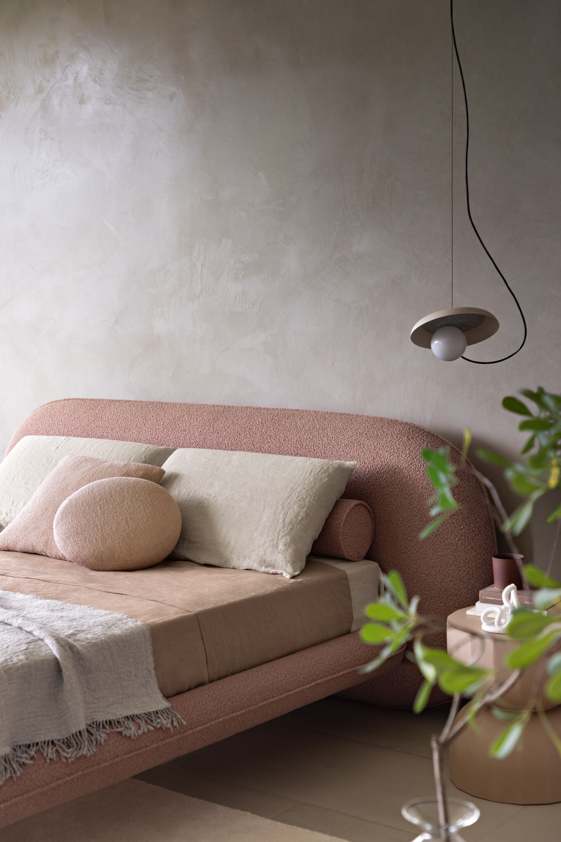 Ткань кровать Saba Italia WABI ARCH-00036245 - Вид №6