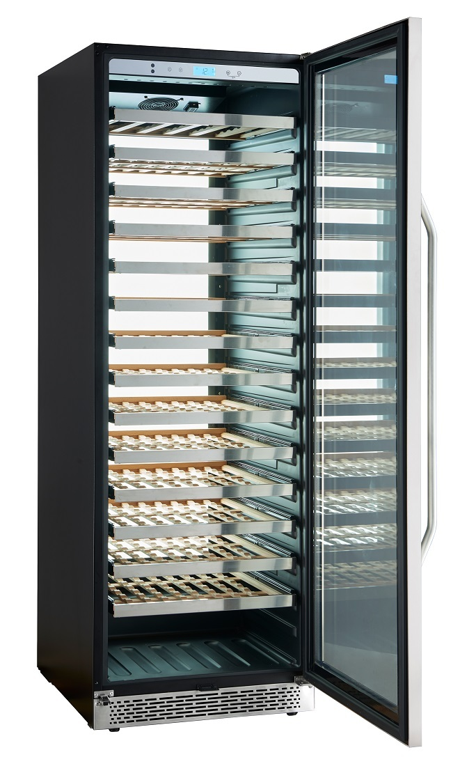 9189164 Винный шкаф Cavanova CV135-1TL серебристый STDN-0040358 - Вид №21