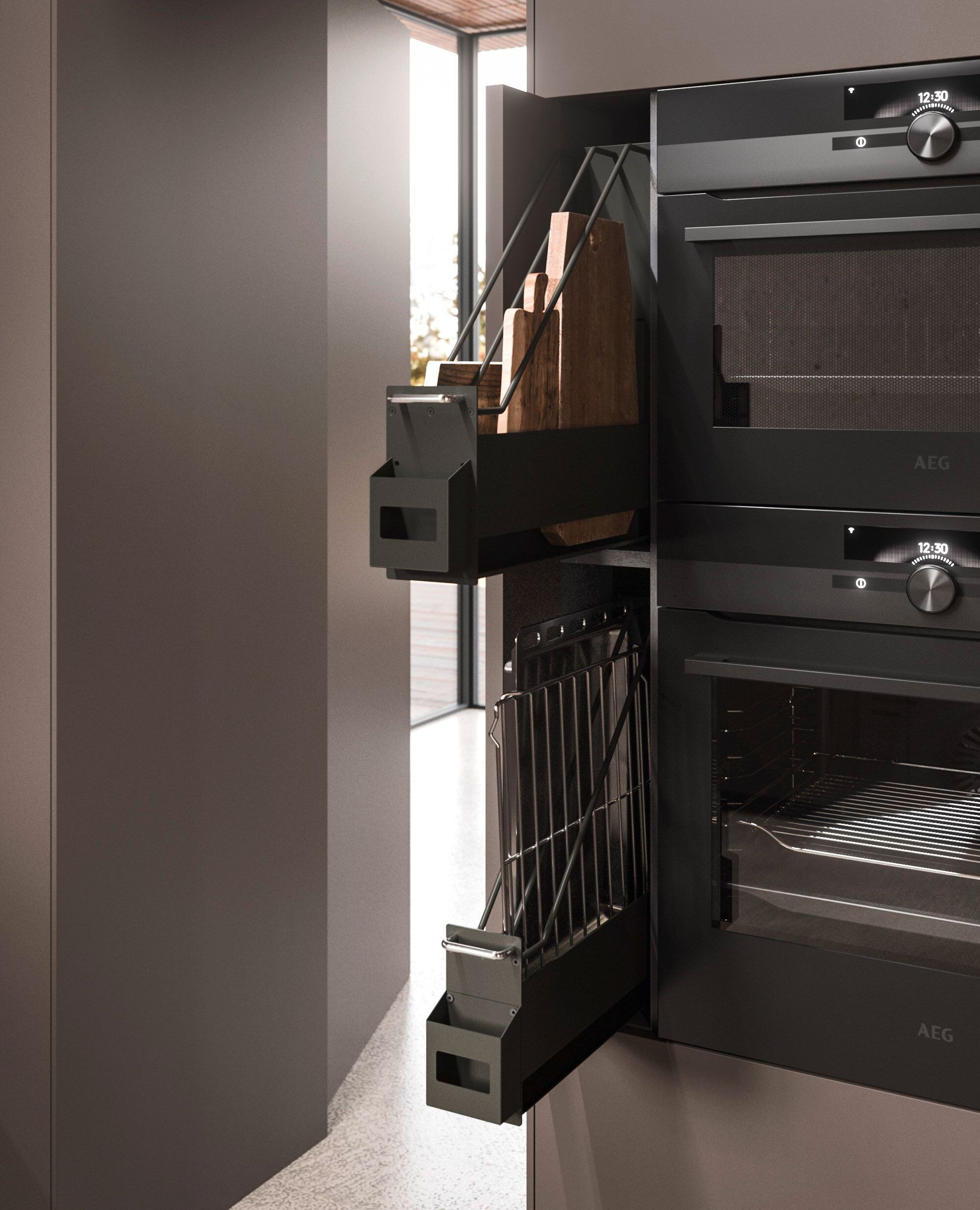 Встроенная кухня с островом Arrital Ak_Project ARCH-00064132 - Вид №7