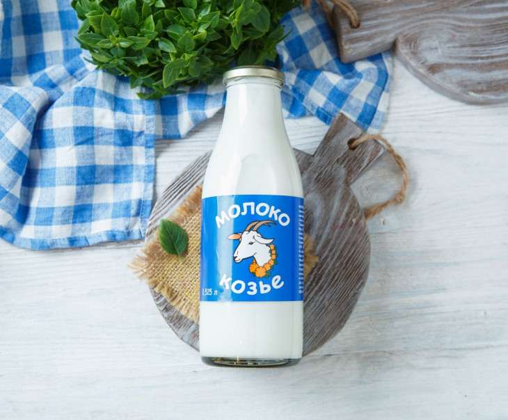 1018 Молоко козье 2,8-5,5 % Вкусляндия 
