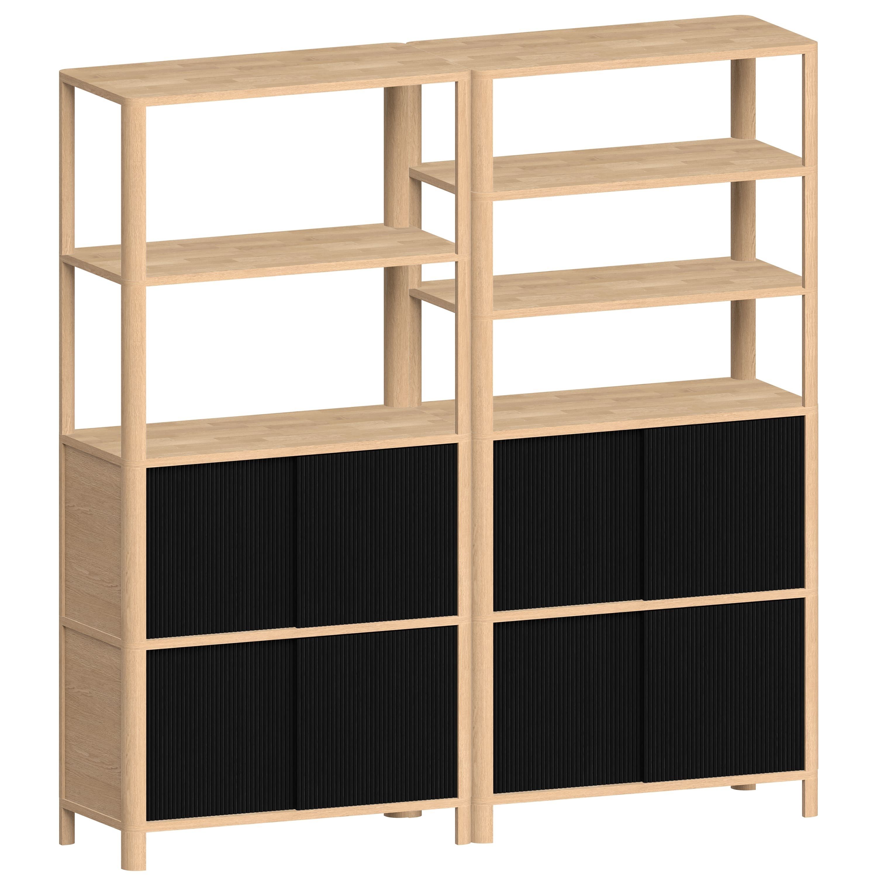 Модульный книжный шкаф из массива дерева Woodendot Cloe ARCH-00016781 - Вид №9