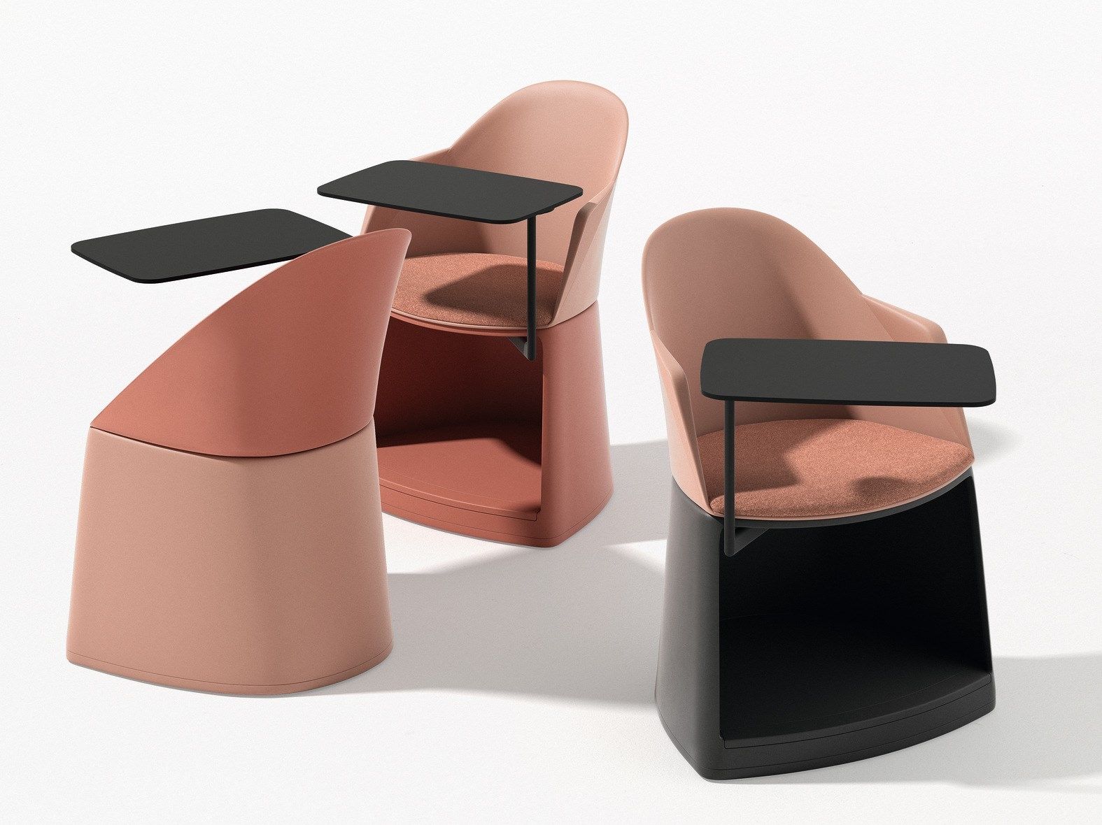 Кресло с отсеком для хранения на колесах Arper Cila Go ARCH-00107679 - Вид №1