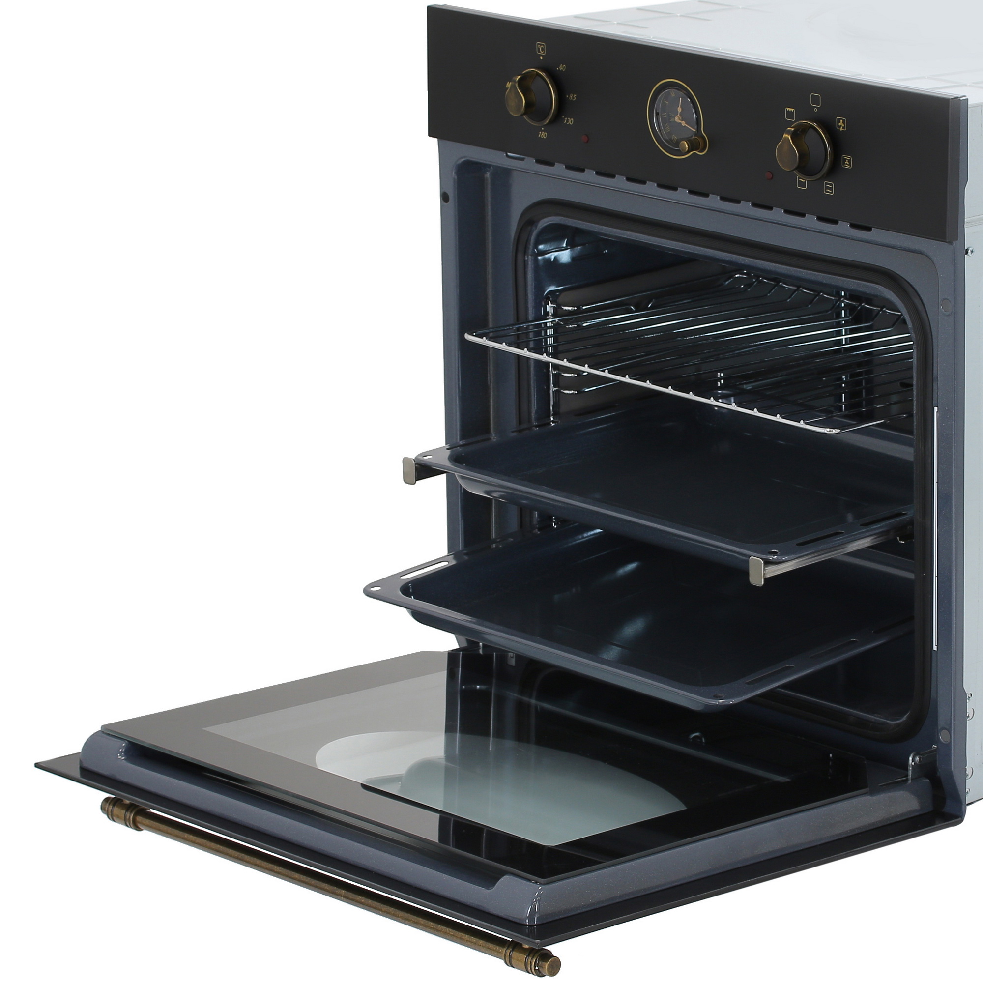 5361655 Электрический духовой шкаф KRONA MERLETTO 60 AN черный KRONA1 STDN-0071077 - Вид №6