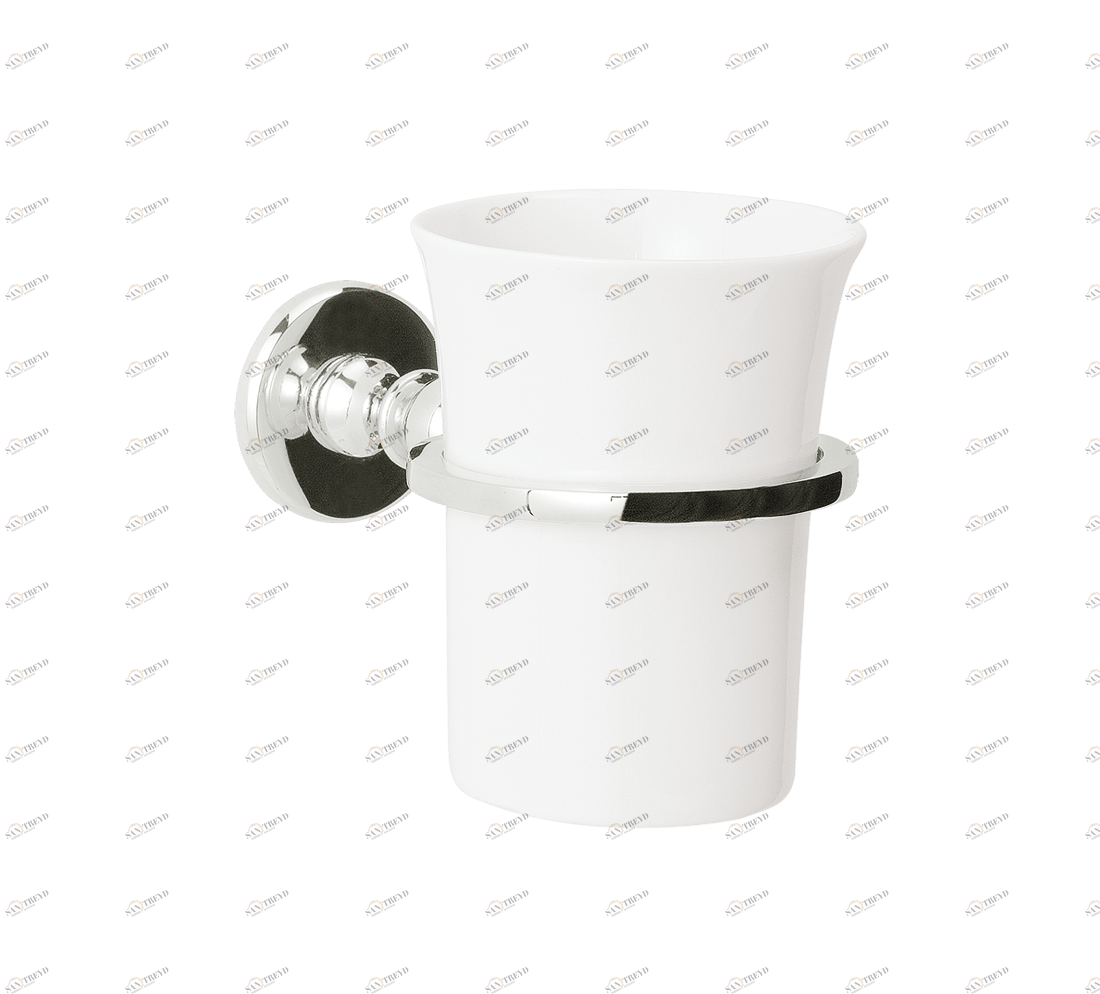 Gentry Home Керамический держатель стакана Queen Никель GH102067