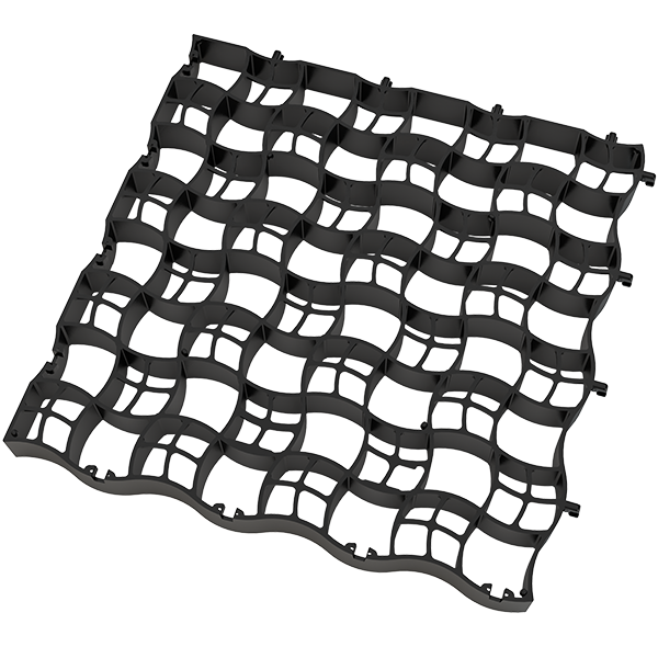 Runfloor Сетка для зеленых проездов с высоким сопротивлением Geoplast 