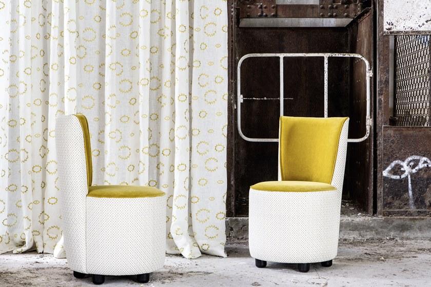 Élitis Вышитая льняная ткань Effigie sun-id-1505441 - Вид №1