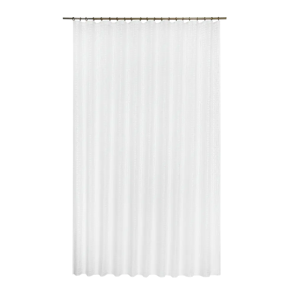 Тюль на ленте «Орнамент», 250x280 см, орнамент, цвет белый GARDEN STLM-2117511