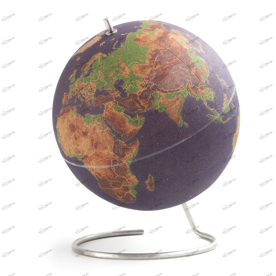 Глобус цветной Colour большой SUCK UK SKCORKGLOBE3